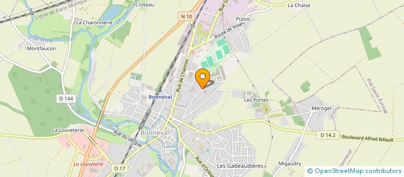 localisation de l'entreprise MONSIEUR ELTON MILA  BONNEVAL