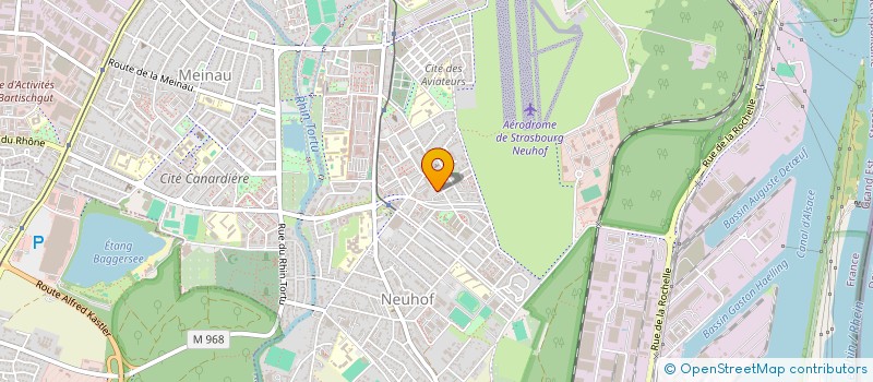 localisation de l'entreprise MONSIEUR ELVAN AKSOY  STRASBOURG