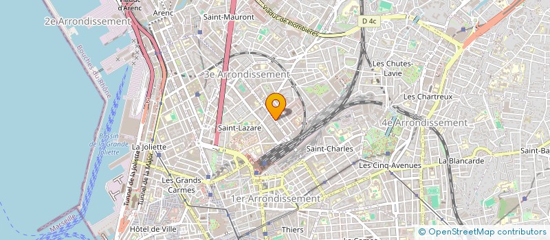 localisation de l'entreprise MONSIEUR ELVAN BARAN  MARSEILLE