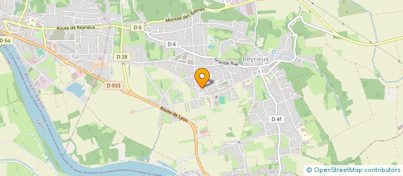 localisation de l'entreprise MONSIEUR ELVAN CAYKUSU à REYRIEUX