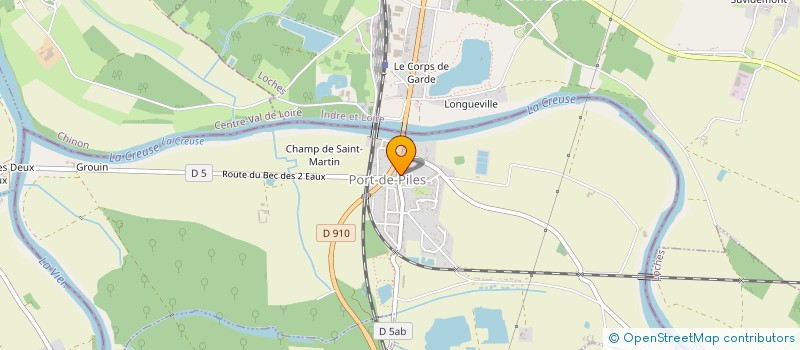 localisation de l'entreprise MONSIEUR ELVEN CHEVALLEREAU  PORT-DE-PILES