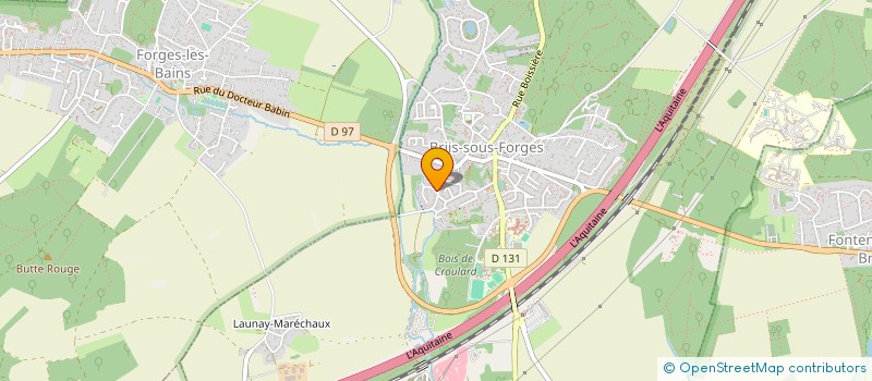 localisation de l'entreprise MONSIEUR ELVICE KANTE  VAUGRIGNEUSE