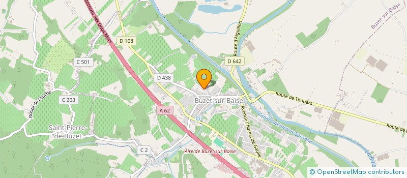 localisation de l'entreprise MONSIEUR ELVIDIO GALLO à BUZET-SUR-BAISE