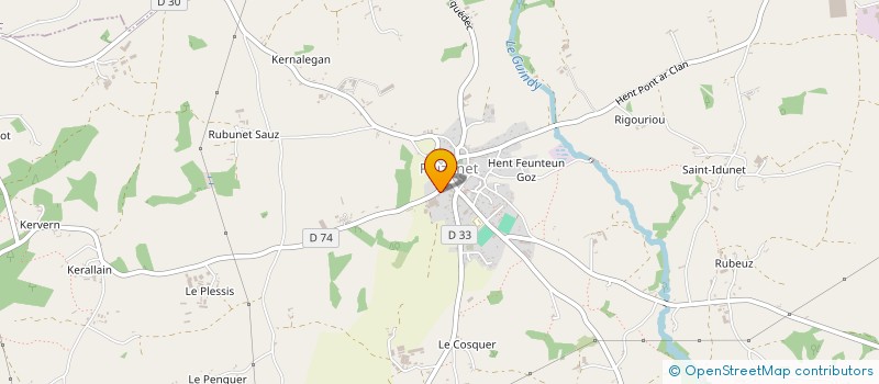 localisation de l'entreprise MONSIEUR ELVIN BON  PLUZUNET