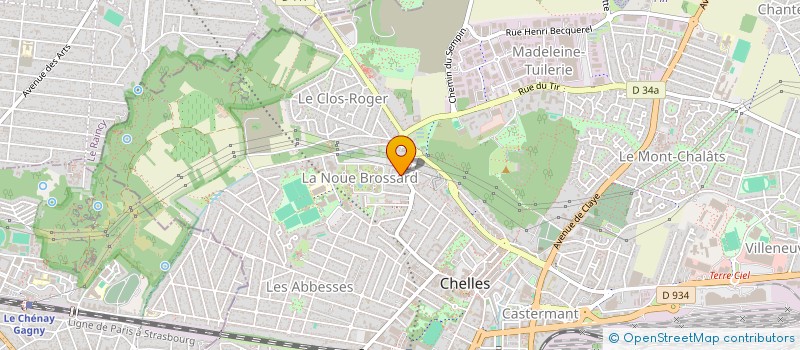 localisation de l'entreprise MONSIEUR ELVIN GUILLAUME à CHELLES