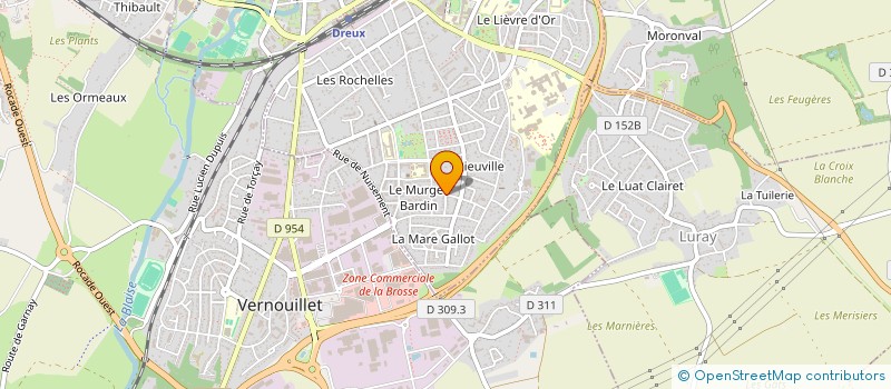 localisation de l'entreprise MONSIEUR ELVIN LICINA à DREUX