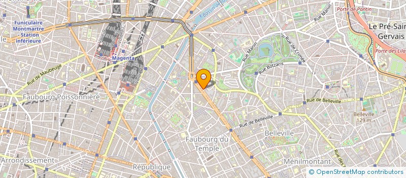 localisation de l'entreprise MONSIEUR ELVIS BARRE  PARIS