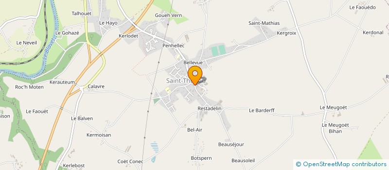 localisation de l'entreprise MONSIEUR ELVIS DECAMPS à SAINT-THURIAU