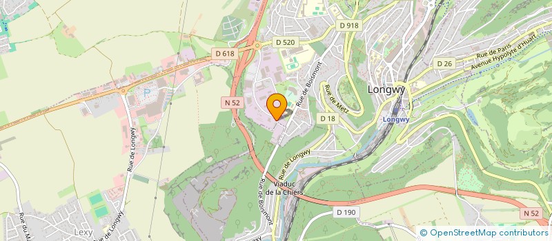 localisation de l'entreprise MONSIEUR ELVIS DEMANET à LONGWY
