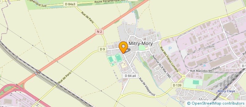 localisation de l'entreprise MONSIEUR ELVIS GOMA  MITRY-MORY