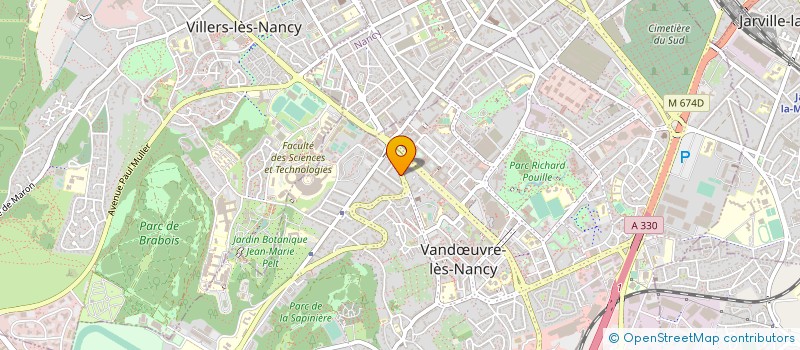 localisation de l'entreprise MONSIEUR ELVIS HALUNGESCU  VANDUVRE-LES-NANCY