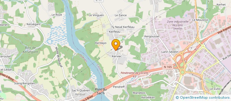 localisation de l'entreprise MONSIEUR ELVIS LOPER à CAUDAN