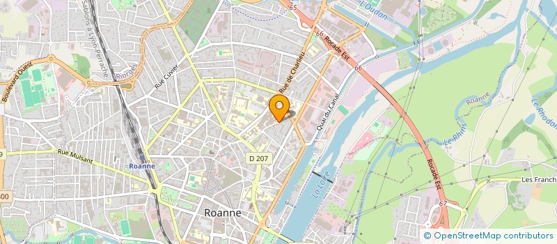 localisation de l'entreprise MONSIEUR ELVIS MALKA  ROANNE