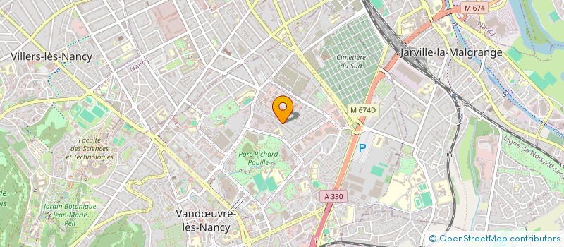 localisation de l'entreprise MONSIEUR ELVIS MARCU  VANDUVRE-LES-NANCY