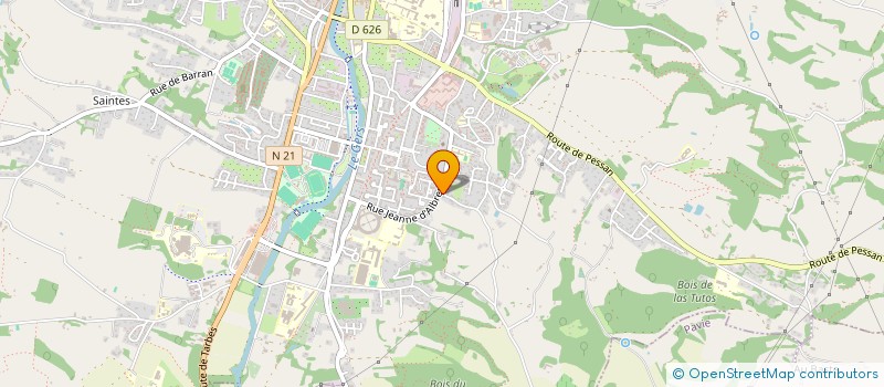 localisation de l'entreprise MONSIEUR ELVIS MOKRANI  AUCH