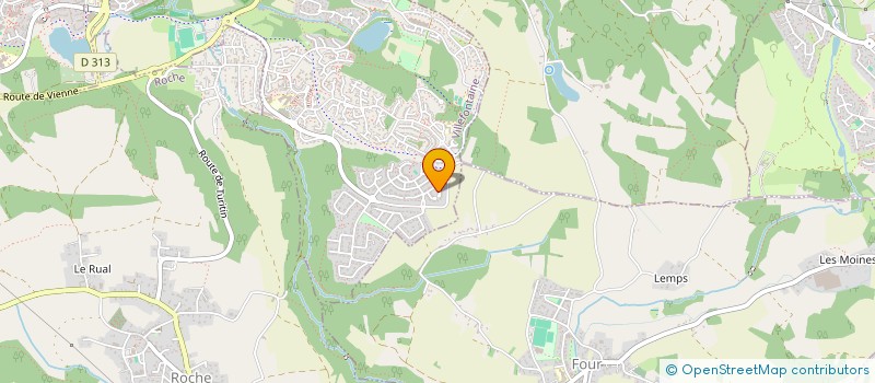 localisation de l'entreprise MONSIEUR ELVIS PELLERANI  VILLEFONTAINE