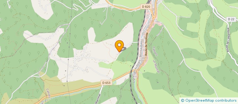 localisation de l'entreprise MONSIEUR ELVIS ROZEL  CAHORS