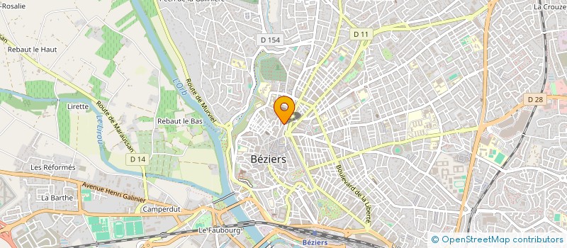 localisation de l'entreprise MONSIEUR ELVIS SAHITI à BEZIERS