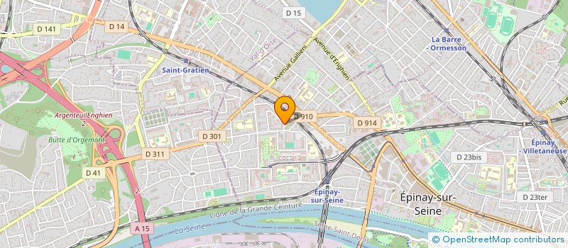 localisation de l'entreprise MONSIEUR ELVIS SARRAZIN  PARIS