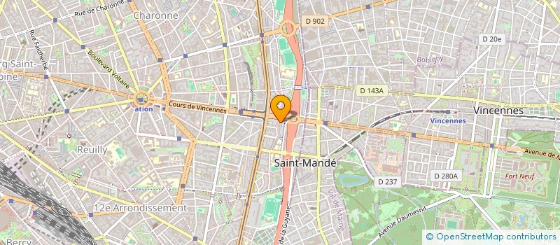 localisation de l'entreprise MONSIEUR ELVIS TIETIE  PARIS