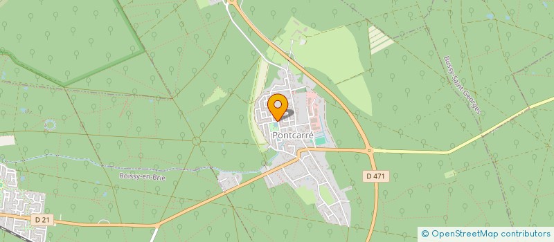 localisation de l'entreprise MONSIEUR ELVYN JULIEN  PONTCARRE