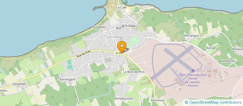 localisation de l'entreprise MONSIEUR ELWIN ECHEVERIA  LANVEOC