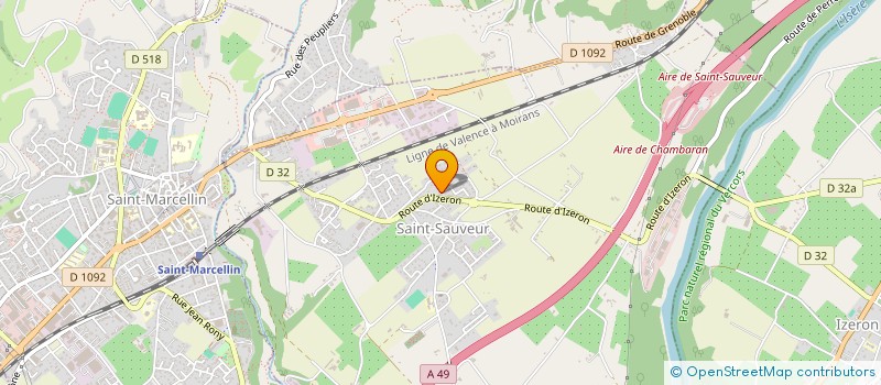 localisation de l'entreprise MONSIEUR ELWIS COTTET à SAINT-SAUVEUR