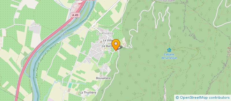 localisation de l'entreprise MONSIEUR ELWOOD RICAUD  LA RIVIERE