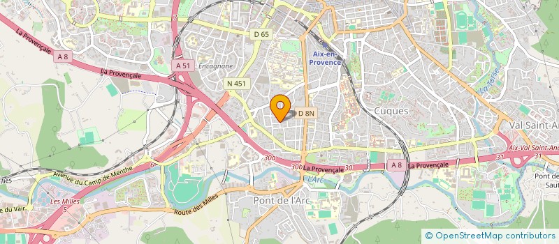 localisation de l'entreprise MONSIEUR ELY COLS à AIX EN PROVENCE