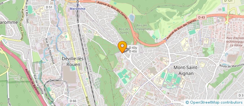 localisation de l'entreprise MONSIEUR ELY MUSAFIRI SONGWE  MONT-SAINT-AIGNAN