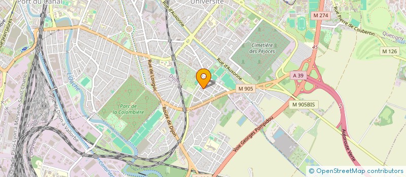 localisation de l'entreprise MONSIEUR ELYA MORIZE  DIJON