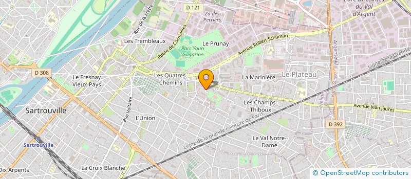 localisation de l'entreprise MONSIEUR ELYADINE MSOILI  SARTROUVILLE