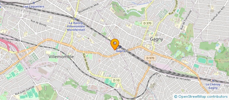 localisation de l'entreprise MONSIEUR ELYAHOU COHEN à VILLEMOMBLE