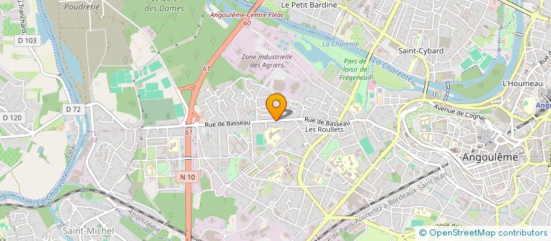 localisation de l'entreprise MONSIEUR ELYAKIM BODI à ANGOULEME