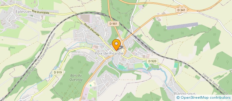 localisation de l'entreprise MONSIEUR ELYAMANY SHOKR  POIX-DE-PICARDIE