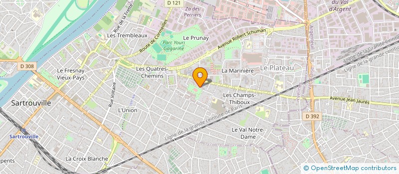 localisation de l'entreprise MONSIEUR ELYAMIRE MSOILI  SARTROUVILLE