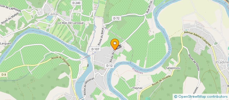 localisation de l'entreprise MONSIEUR ELYAN VIGUIER  DOUELLE