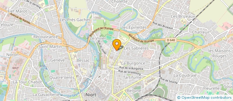 localisation de l'entreprise MONSIEUR ELYAS ABBASI  NIORT