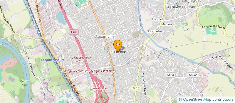localisation de l'entreprise MONSIEUR ELYAS ALLAOUA  TOULOUSE