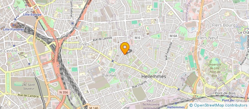 localisation de l'entreprise MONSIEUR ELYAS FAZLI à LILLE