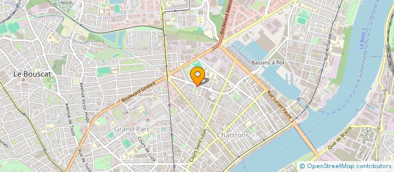 localisation de l'entreprise MONSIEUR ELYAS MAKOUH  BORDEAUX