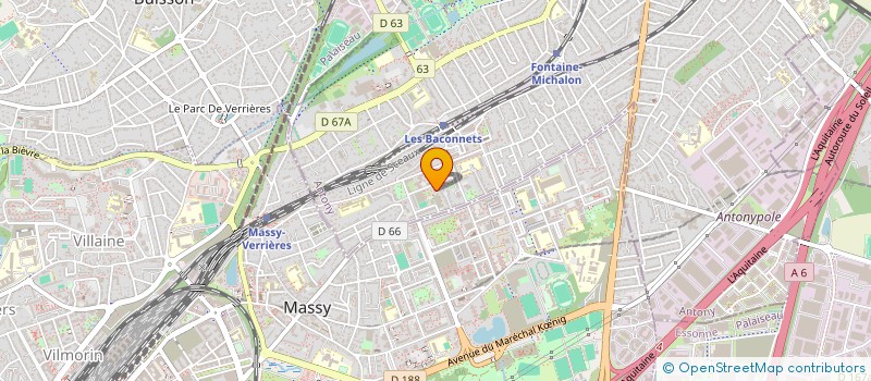 localisation de l'entreprise MONSIEUR ELYAS MEDANI à ANTONY