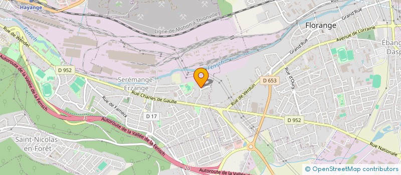 localisation de l'entreprise MONSIEUR ELYAS NADIR  SEREMANGE-ERZANGE