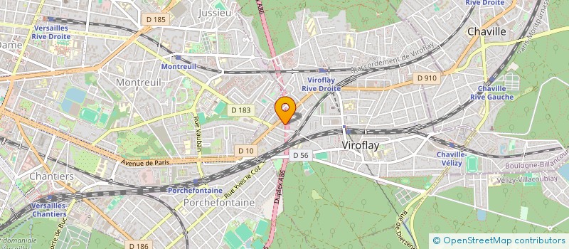 localisation de l'entreprise MONSIEUR ELYAS TABBAH  VIROFLAY