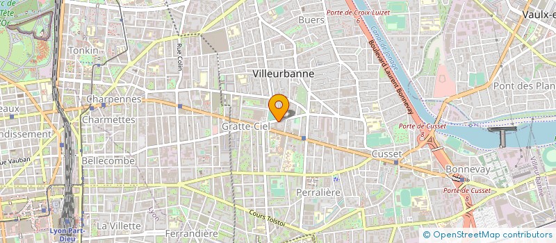 localisation de l'entreprise MONSIEUR ELYAZID CHEURFA à VILLEURBANNE