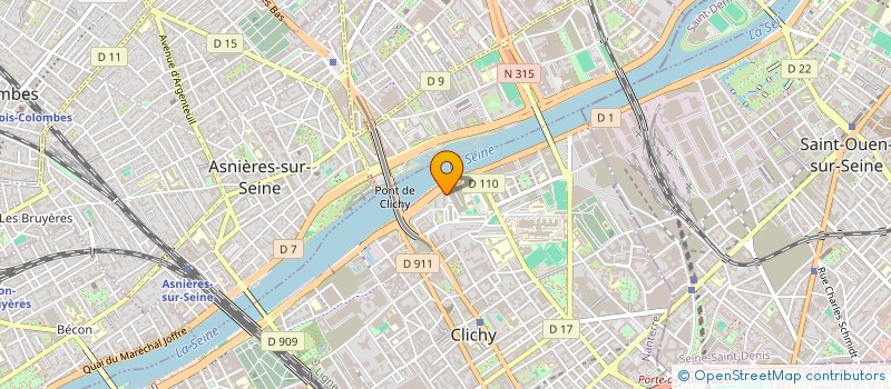 localisation de l'entreprise MONSIEUR ELYAZID EL BGHAIL à CLICHY