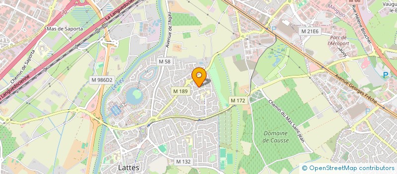 localisation de l'entreprise MONSIEUR ELYES AMOR à LATTES