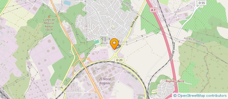 localisation de l'entreprise MONSIEUR ELYES BEN ALAYA  ROGNAC