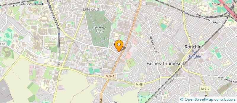 localisation de l'entreprise MONSIEUR ELYES BENARBA à LILLE