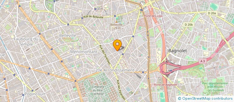 localisation de l'entreprise MONSIEUR ELYES BIBI  PARIS